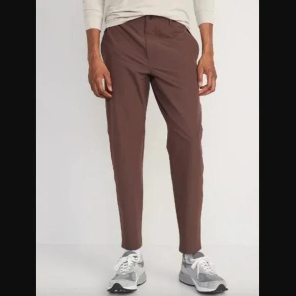 NWT Old Navy StretchTech Water-Repellent Loose Taper Ankle Pants for Men - Picture 2 of 2